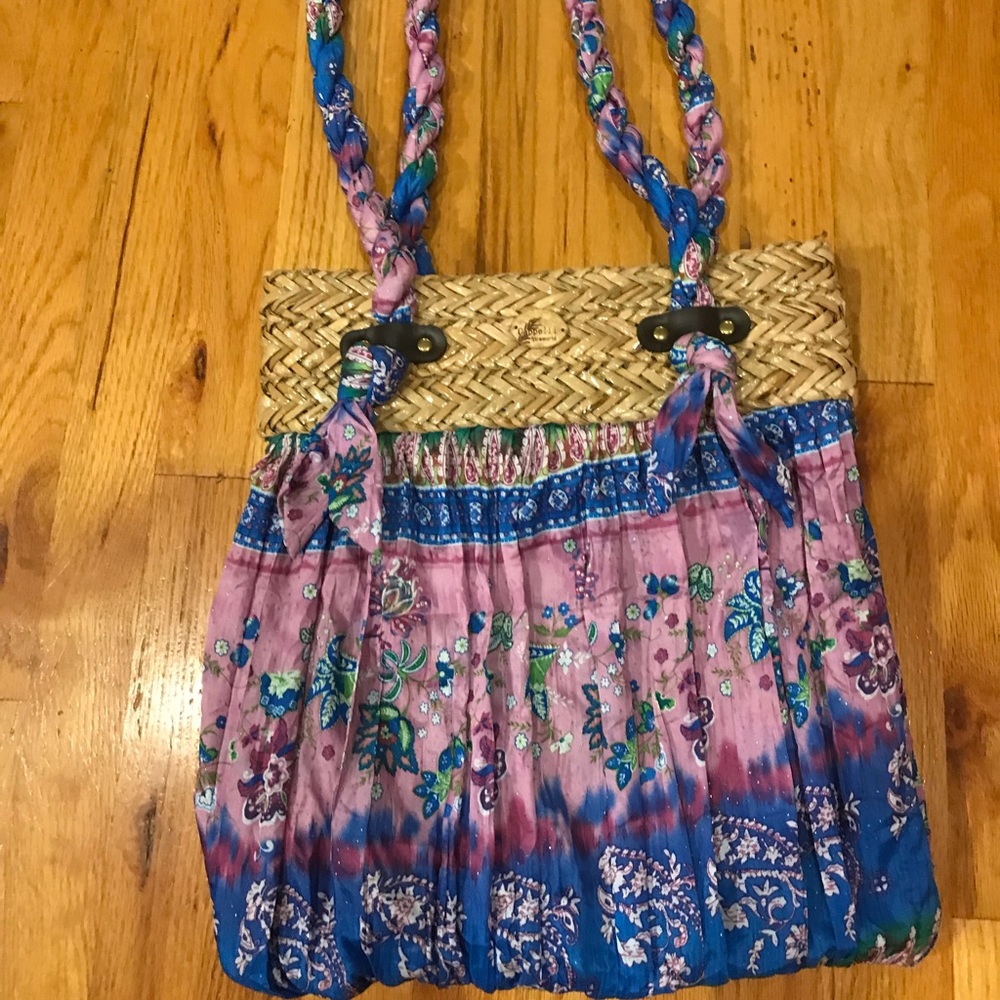 Cappelli Straworld Boho-Chic Large Handbag (New)